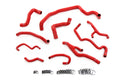 HPS Performance Hps Silicone Radiator, Heater, Water Pump, And Expansion Tank Coolant Hose Kit 57 1998 Red Red - 57-1998-RED