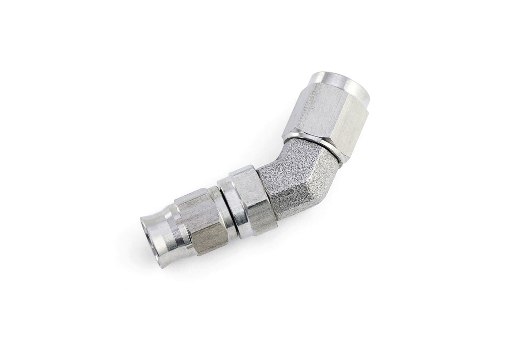 HPS Performance 350 Series AN -3 Push-On 45 Degree Hose End 350-4503SS