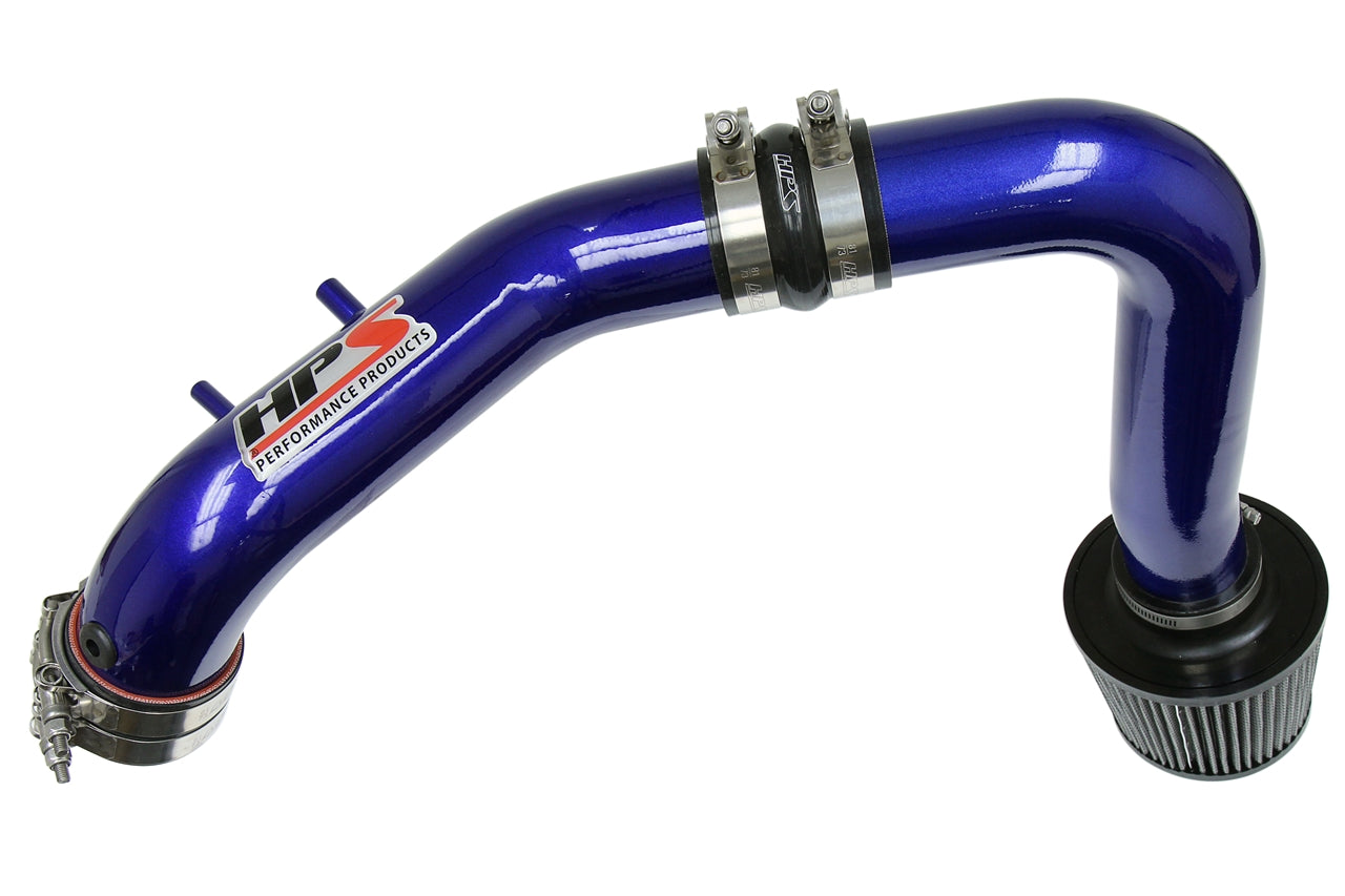 HPS Performance Cold Air Intake Kit 837-122BL Blue - 837-122BL