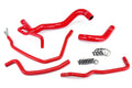 HPS Performance Hps Silicone Radiator Coolant Hose Kit 57 1479 Red Red - 57-1479-RED