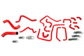 HPS Performance Hps Silicone Radiator, Heater, And Ancillary Coolant Hose Kit 57 1814 Red Red - 57-1814-RED