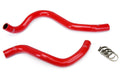 HPS Performance Hps Silicone Radiator Coolant Hose Kit 57 1393 Red Red - 57-1393-RED