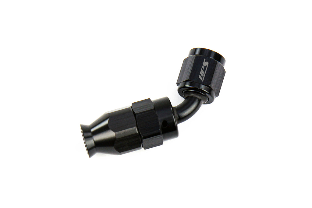 HPS Performance 350 Series AN -3 Push-On 45 Degree Hose End 350-4503