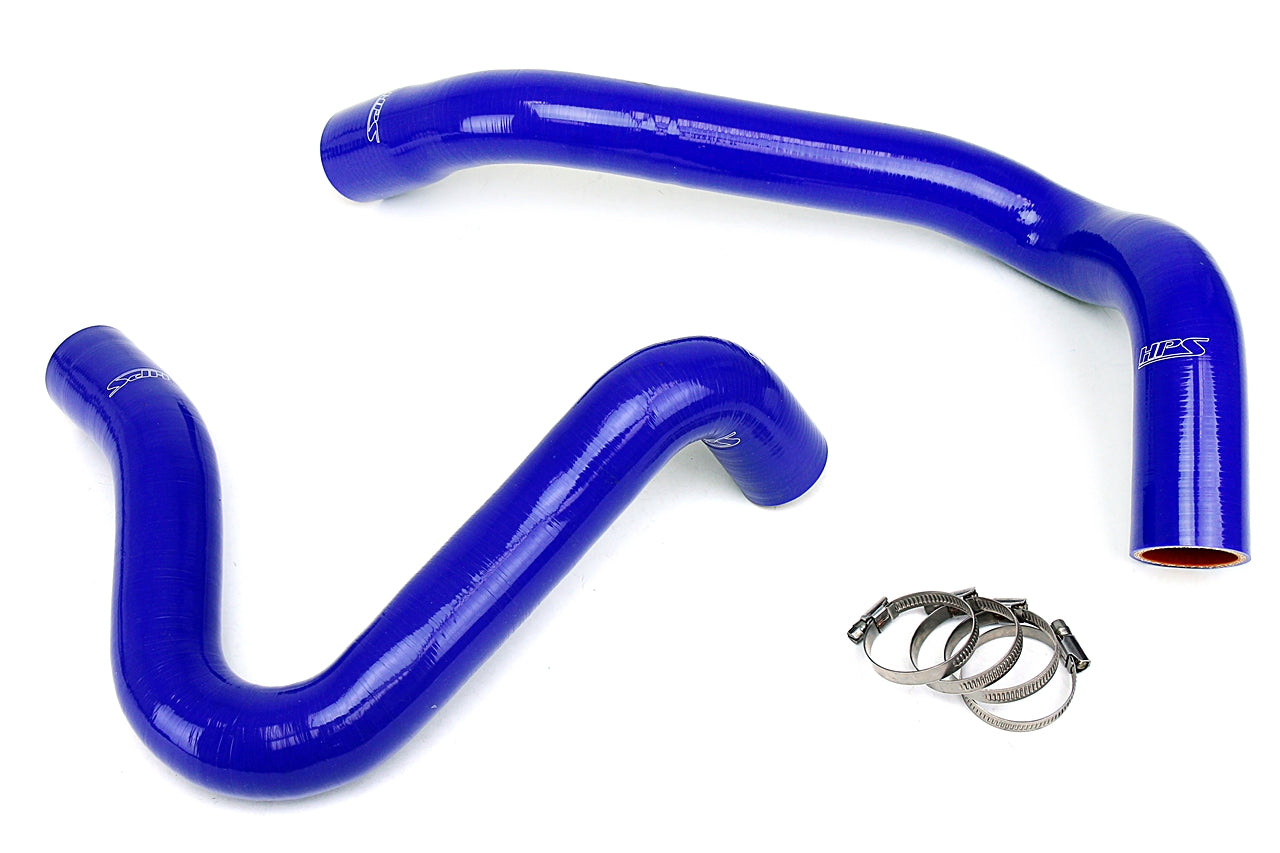 HPS Performance Hps Silicone Radiator Coolant Hose Kit 57 1331 Blue Blue - 57-1331-BLUE