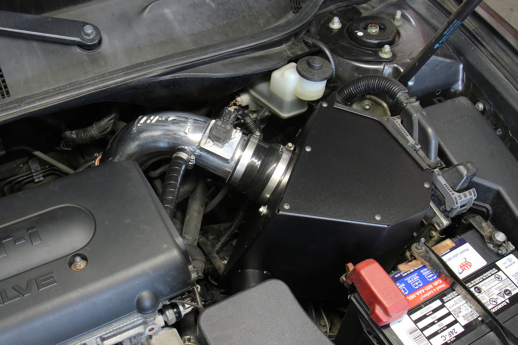 HPS Performance Air Intake Kit With Heat Shield 827-693BL Blue - 827-693BL