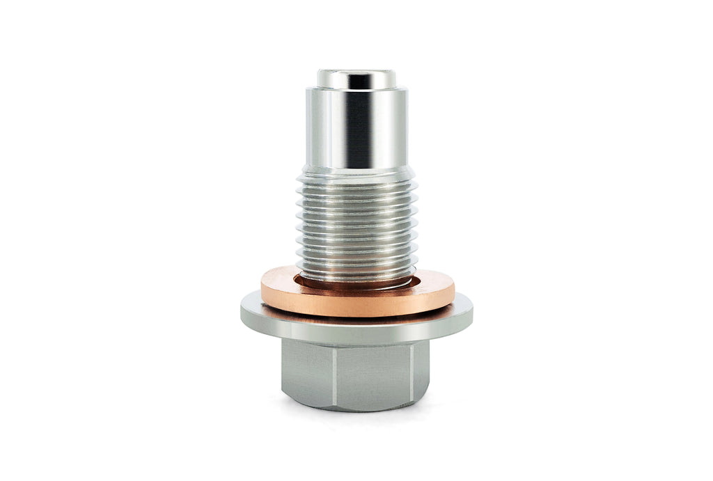 HPS Performance Hps Stainless Steel Magnetic Drain Plug 1/2" 20, Mdp A050 20 - MDP-A050-20