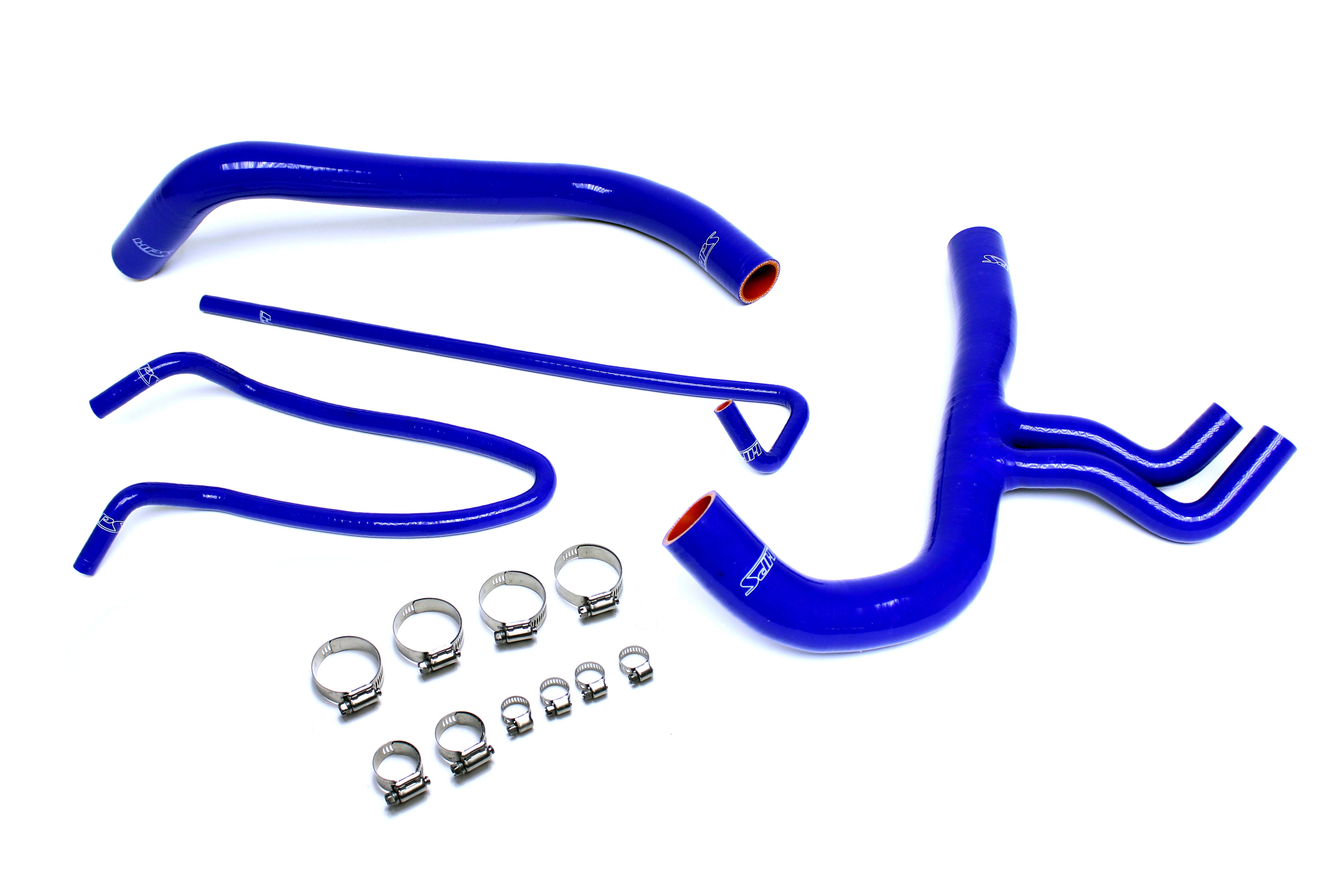 HPS Performance Hps Silicone Radiator Coolant Hose Kit 57 1402 Blue Blue - 57-1402-BLUE