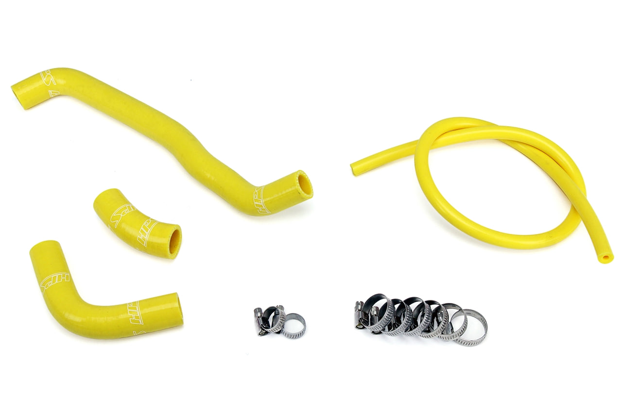 HPS Performance Hps Silicone Radiator Coolant Hose Kit 57 1359 Ylw Yellow - 57-1359-YLW