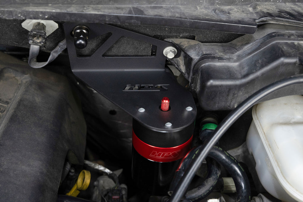 HPS Performance Oil Catch Can Kit 860-028 Red - 860-028