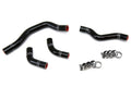 HPS Performance Hps Silicone Radiator Coolant Hose Kit 57 1239 Blk Black - 57-1239-BLK