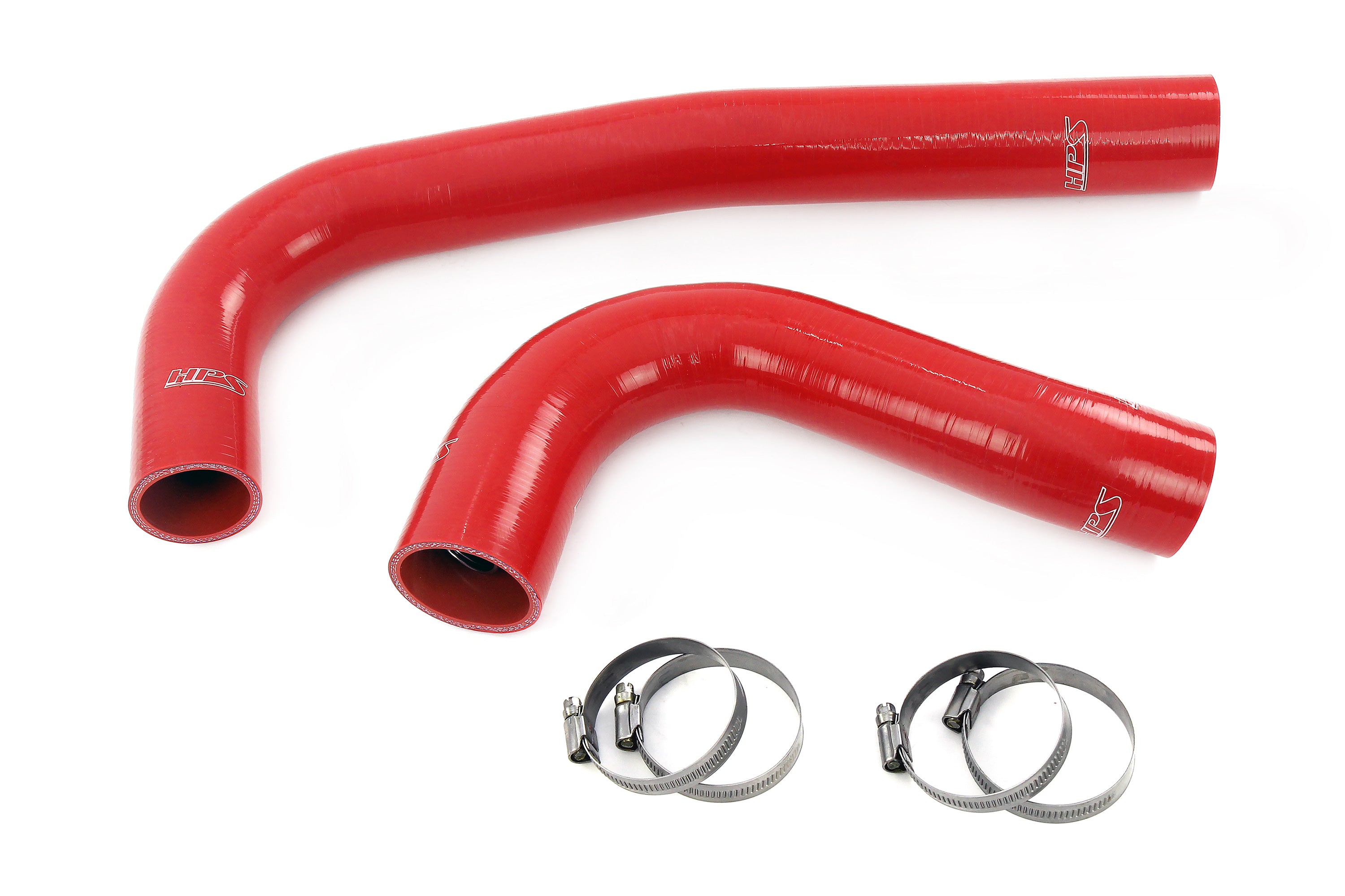HPS Performance Hps Silicone Radiator Coolant Hose Kit 57 1308 Red Red - 57-1308-RED