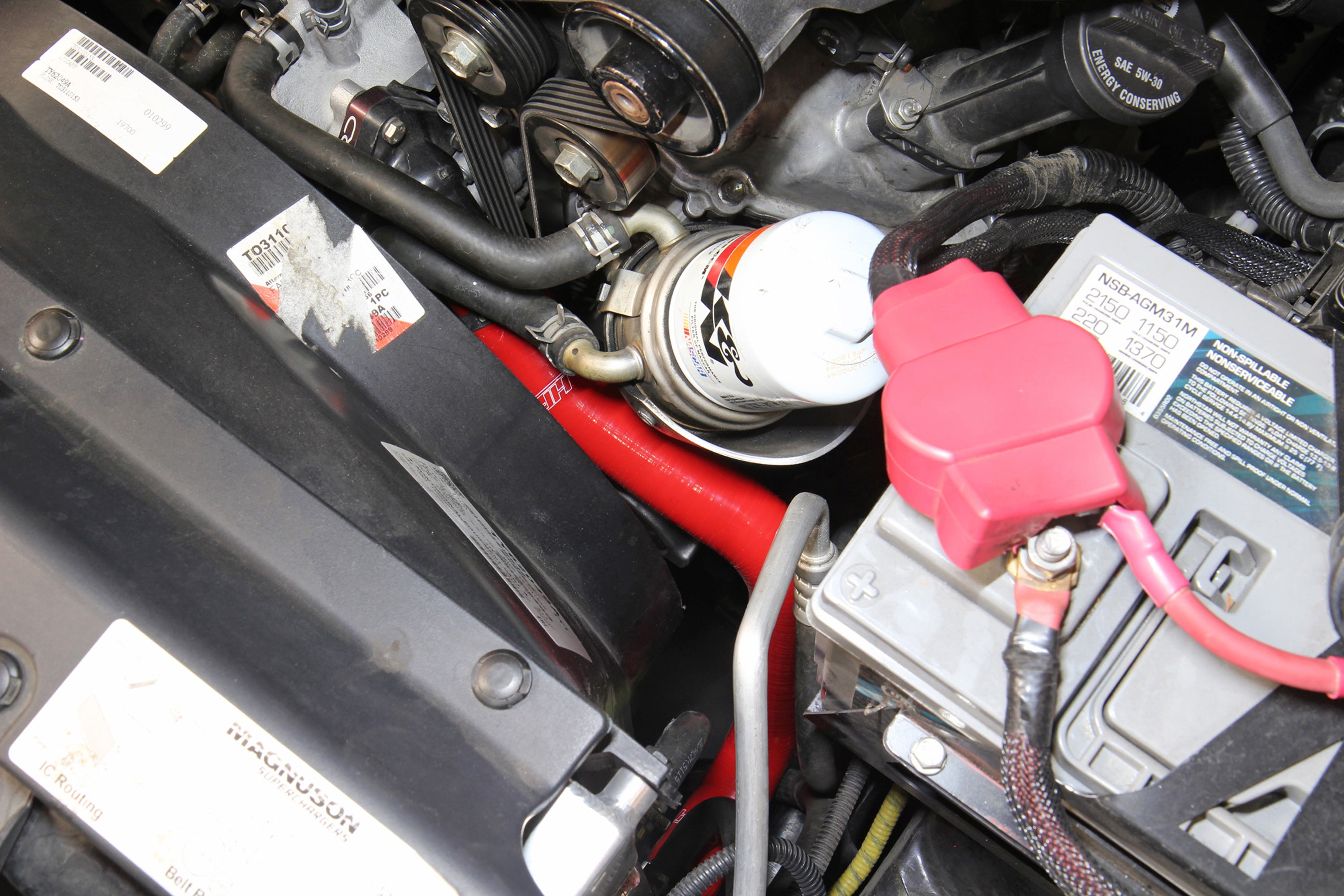 HPS Performance Hps Silicone Radiator Coolant Hose Kit 57 1885 Red Red - 57-1885-RED