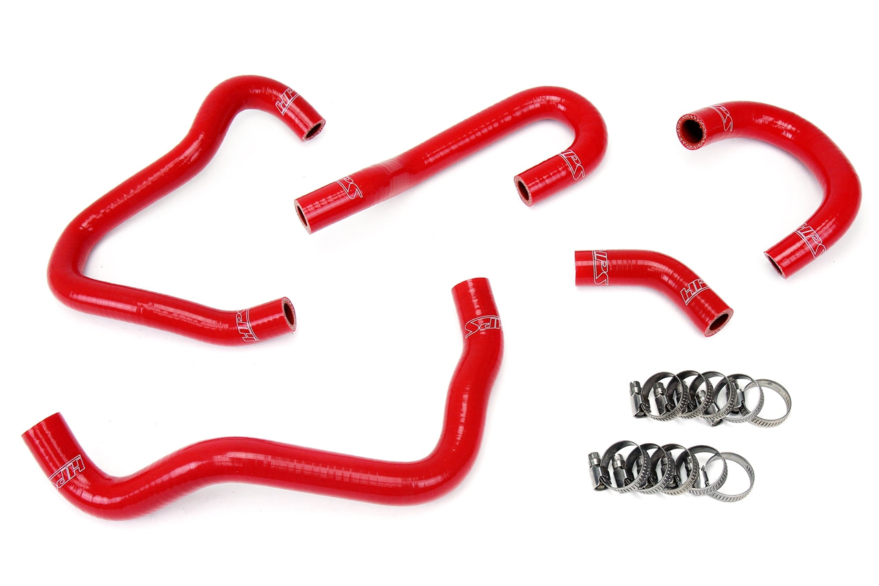 HPS Performance Hps Silicone Heater Coolant Hose Kit 57 1414 Red Red - 57-1414-RED