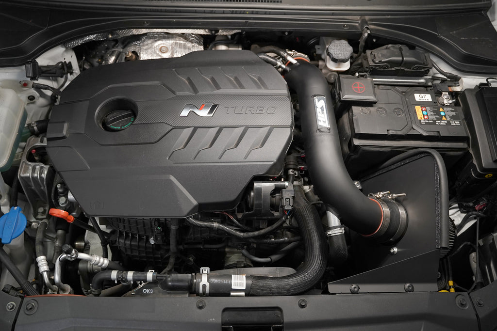 HPS Performance Air Intake Kit With Heat Shield 827-721P Polished - 827-721P