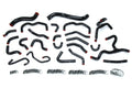 HPS Performance Hps Silicone Radiator And Heater Coolant Hose Kit 57 1670 Blk Black - 57-1670-BLK