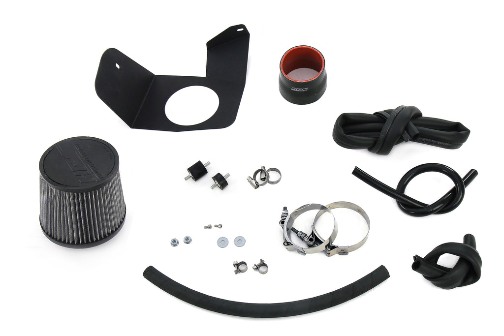 HPS Performance Air Intake Kit With Heat Shield 827-701WB Black - 827-701WB