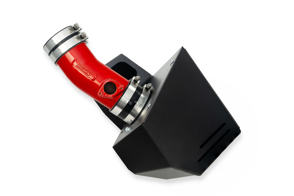 HPS Performance Air Intake Kit With Heat Shield 827-728R Red - 827-728R