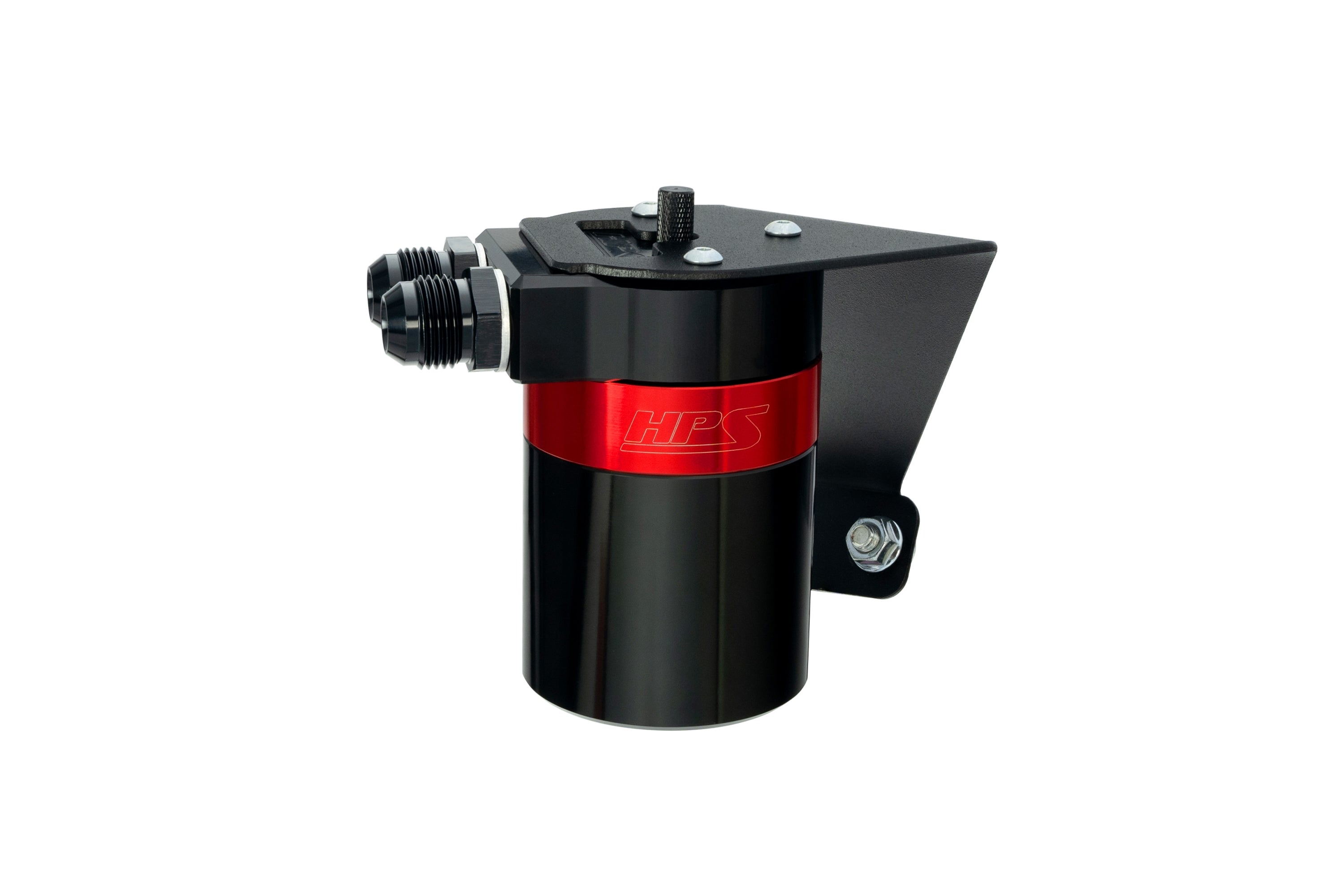 HPS Performance Oil Catch Can Kit 860-030 Red - 860-030