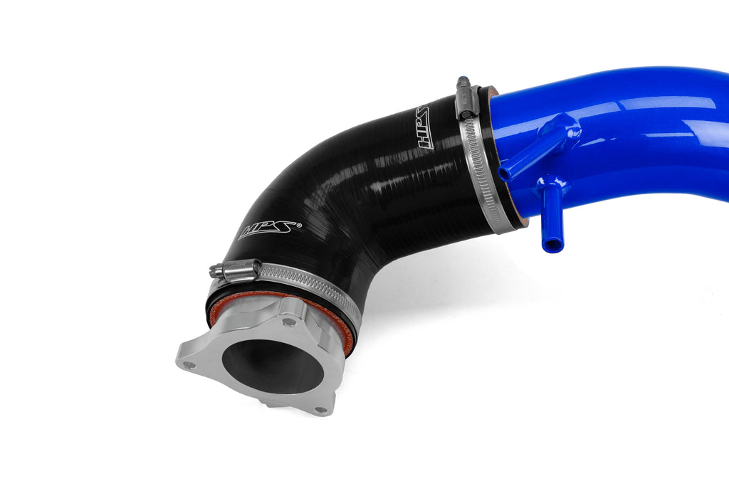 HPS Performance Air Intake Kit With Heat Shield and Turbo Inlet 827-797BL Blue - 827-797BL