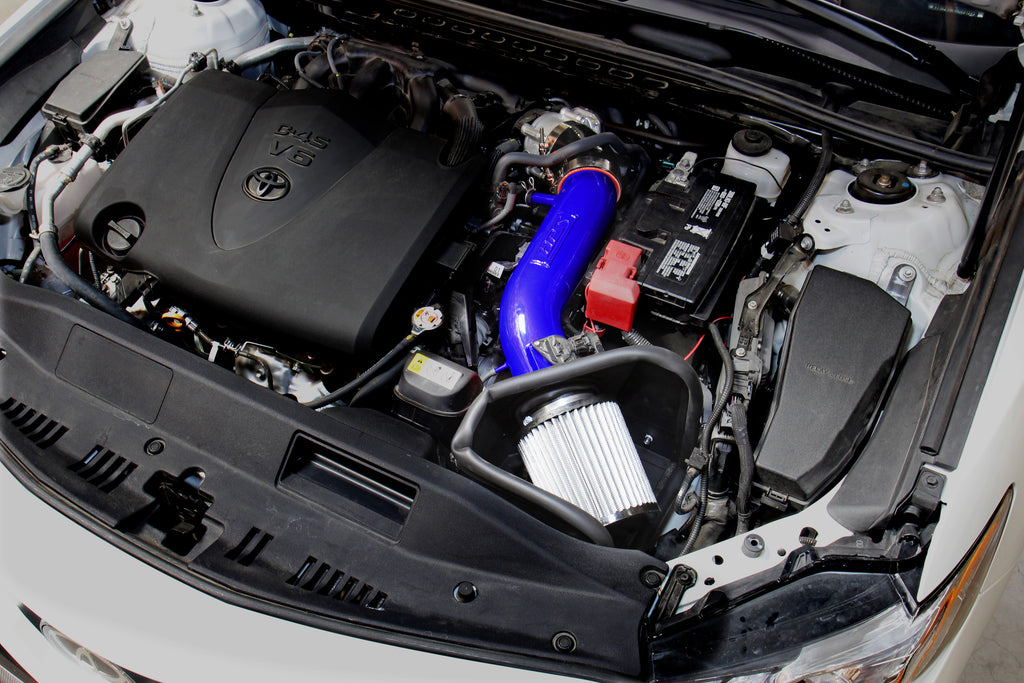 HPS Performance Air Intake Kit With Heat Shield 827-692BL Blue - 827-692BL