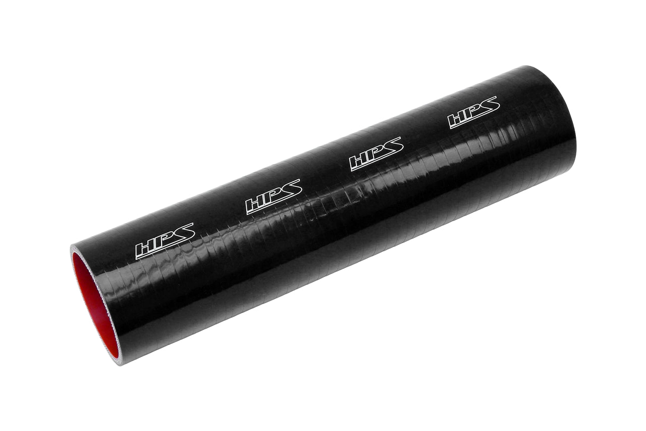 HPS Performance Hps Silicone Straight Tube 3 1/4" Id, 1 Foot Length Htst 325 Blk Black - HTST-325-BLK