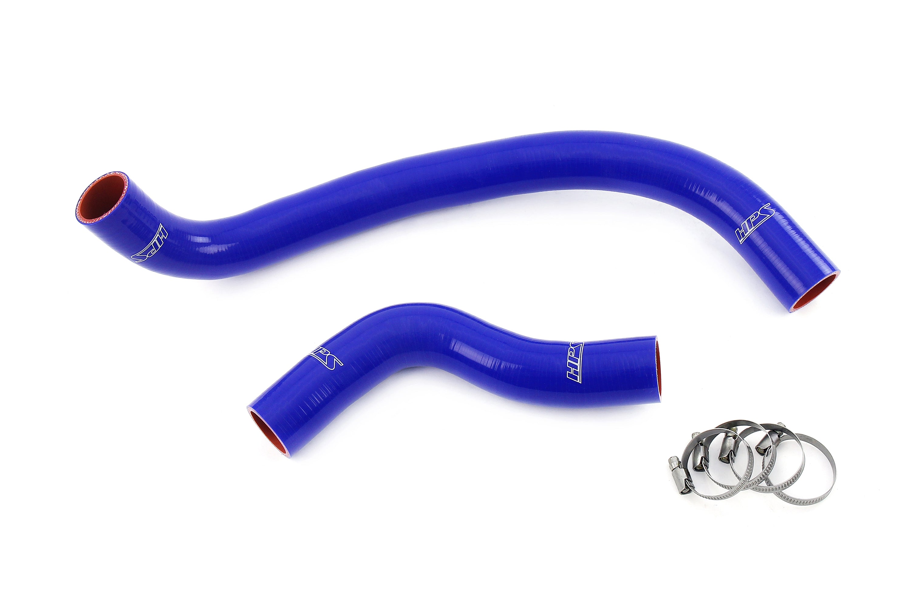 HPS Performance Hps Silicone Radiator Coolant Hose Kit 57 2096 Blue Blue - 57-2096-BLUE