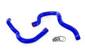 HPS Performance Hps Silicone Radiator Coolant Hose Kit 57 2197 Blue Blue - 57-2197-BLUE