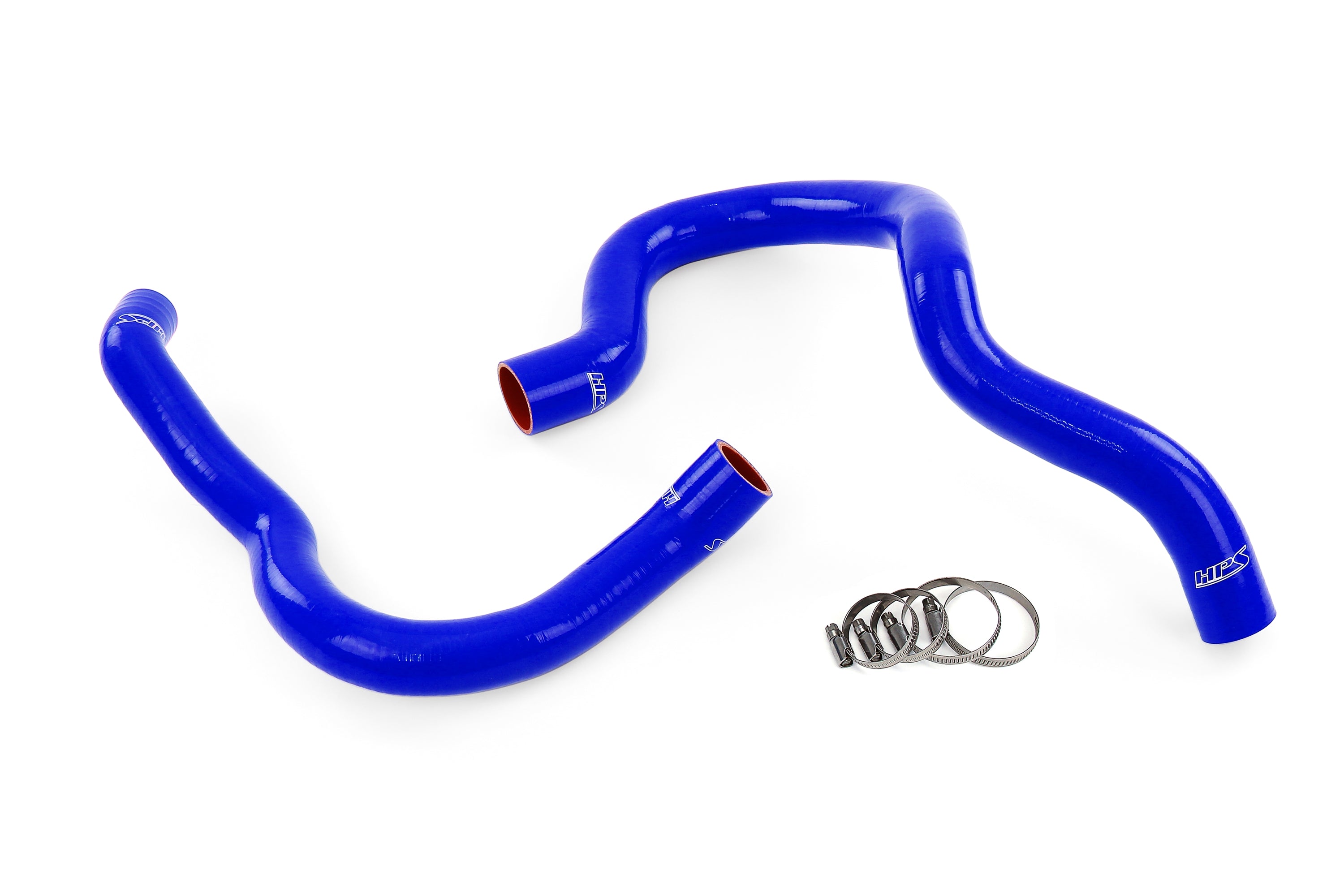 HPS Performance Hps Silicone Radiator Coolant Hose Kit 57 2197 Blue Blue - 57-2197-BLUE