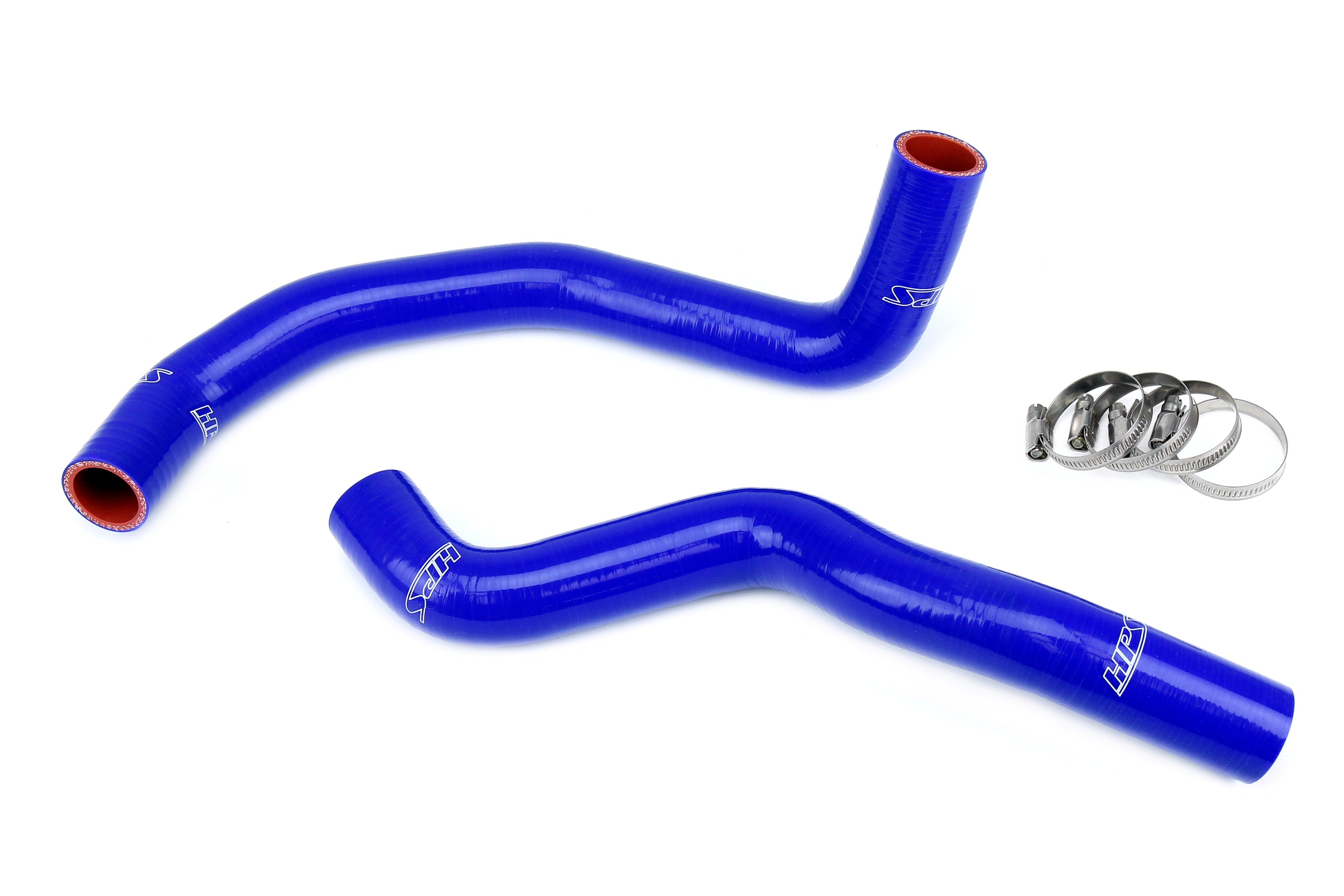 HPS Performance Hps Silicone Radiator Coolant Hose Kit 57 1967 Blue Blue - 57-1967-BLUE