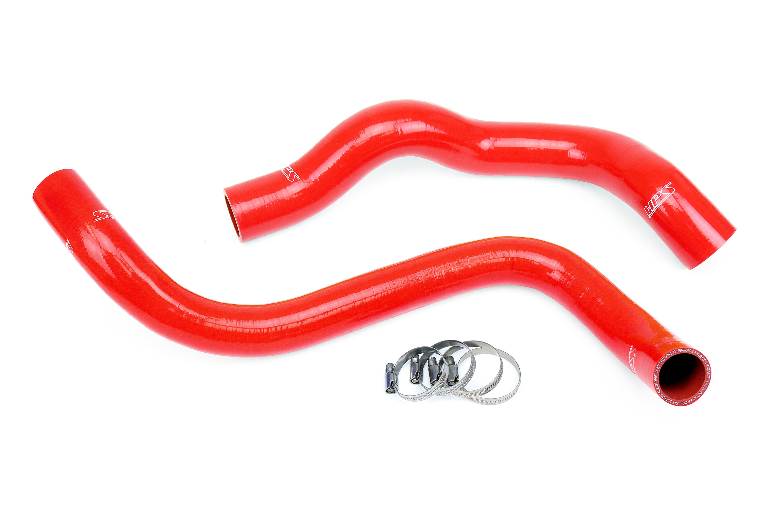 HPS Performance Hps Silicone Radiator Coolant Hose Kit 57 1903 Red Red - 57-1903-RED