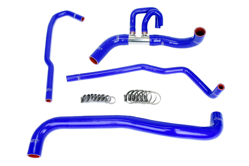 HPS Performance Hps Silicone Radiator Coolant Hose Kit 57 2090 Blue Blue - 57-2090-BLUE