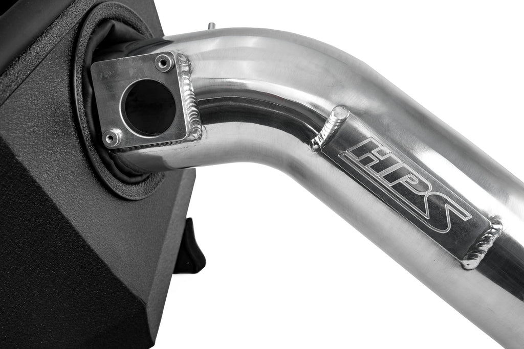 HPS Performance Air Intake Kit With Heat Shield 827-692P Polished - 827-692P