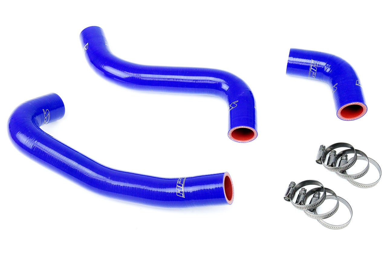 HPS Performance Hps Silicone Radiator Coolant Hose Kit 57 1059 Blue Blue - 57-1059-BLUE