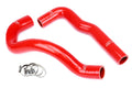 HPS Performance Hps Silicone Radiator Coolant Hose Kit 57 2066 Red Red - 57-2066-RED