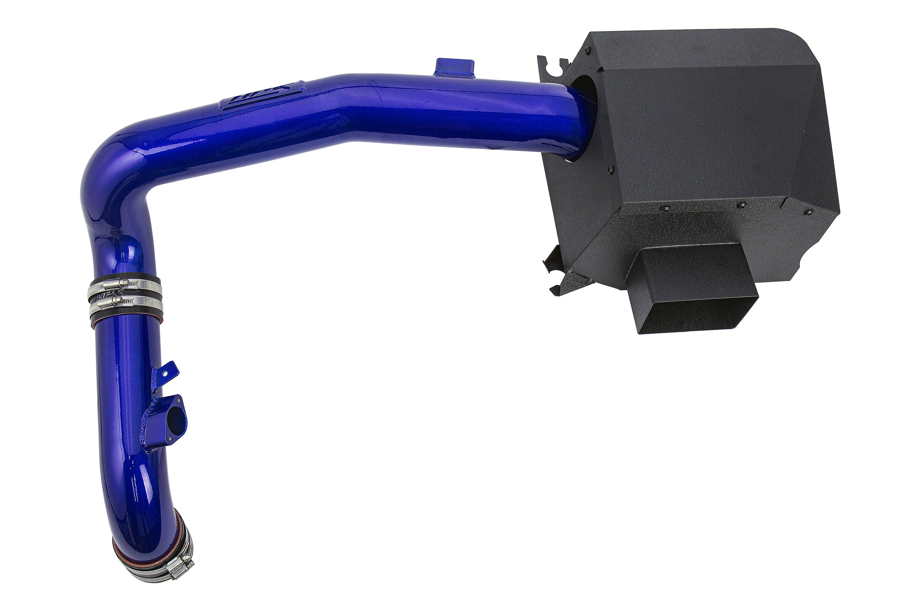 HPS Performance Air Intake Kit With Heat Shield 827-628BL Blue - 827-628BL