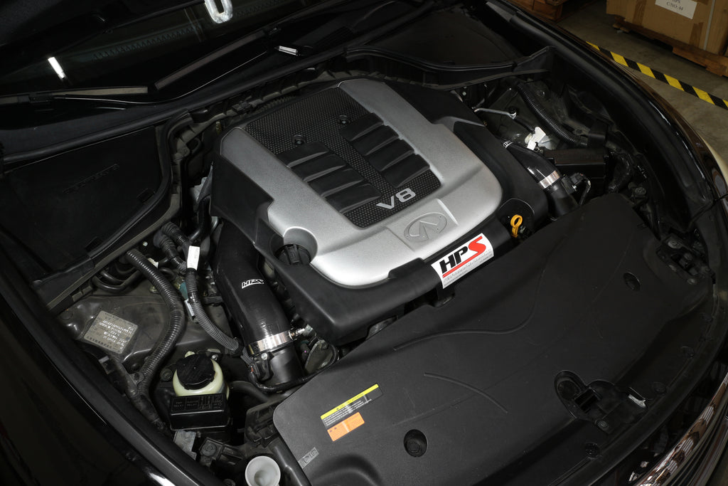 HPS Performance Hps Silicone Air Intake Kit 57 1517 Blk Black - 57-1517-BLK