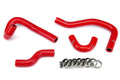 HPS Performance Hps Silicone Heater Coolant Hose Kit 57 1396 Red Red - 57-1396-RED