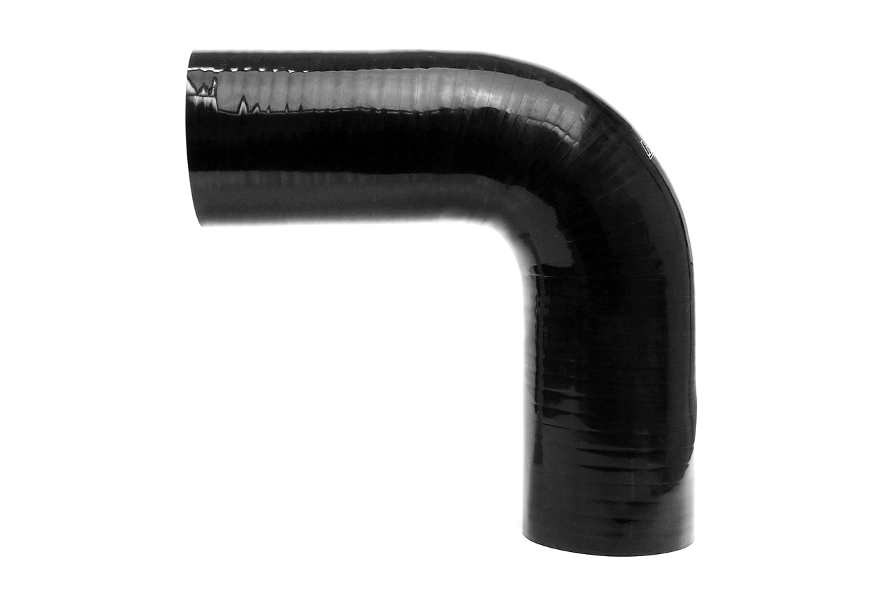 HPS Performance Hps Silicone Elbow Coupler 90 Degree, 2 1/8" Id, 5" Legs Htsec90 212 Blk Black - HTSEC90-212-BLK