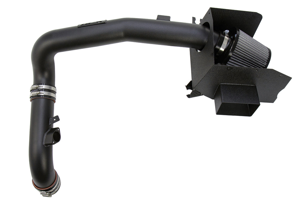HPS Performance Air Intake Kit With Heat Shield 827-628WB Black - 827-628WB