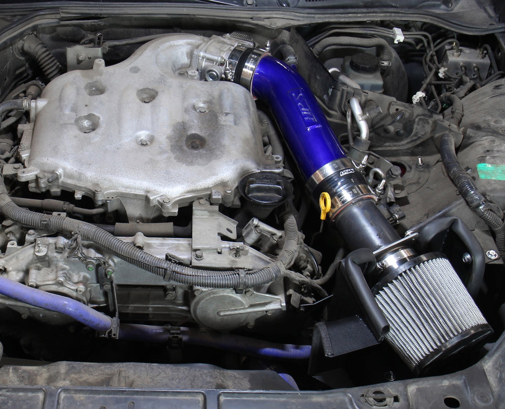 HPS Performance Air Intake Kit With Heat Shield 827-679WB Black - 827-679WB