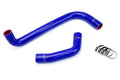 HPS Performance Hps Silicone Radiator Coolant Hose Kit 57 1224 Blue Blue - 57-1224-BLUE
