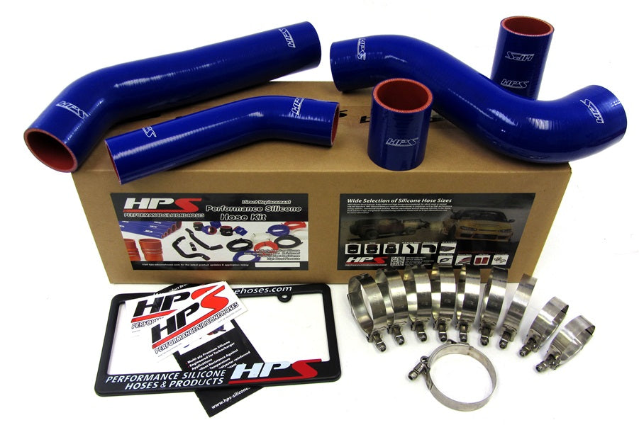HPS Performance Hps Silicone Intercooler Hose Kit 57 1228 Blue Blue - 57-1228-BLUE