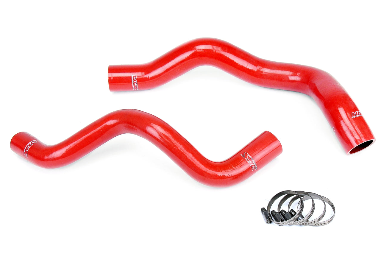 HPS Performance Hps Silicone Radiator Coolant Hose Kit 57 1332 Red Red - 57-1332-RED