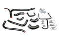 HPS Performance Hps Silicone Radiator And Expansion Tank Coolant Hose Kit 57 2069 Blk Black - 57-2069-BLK