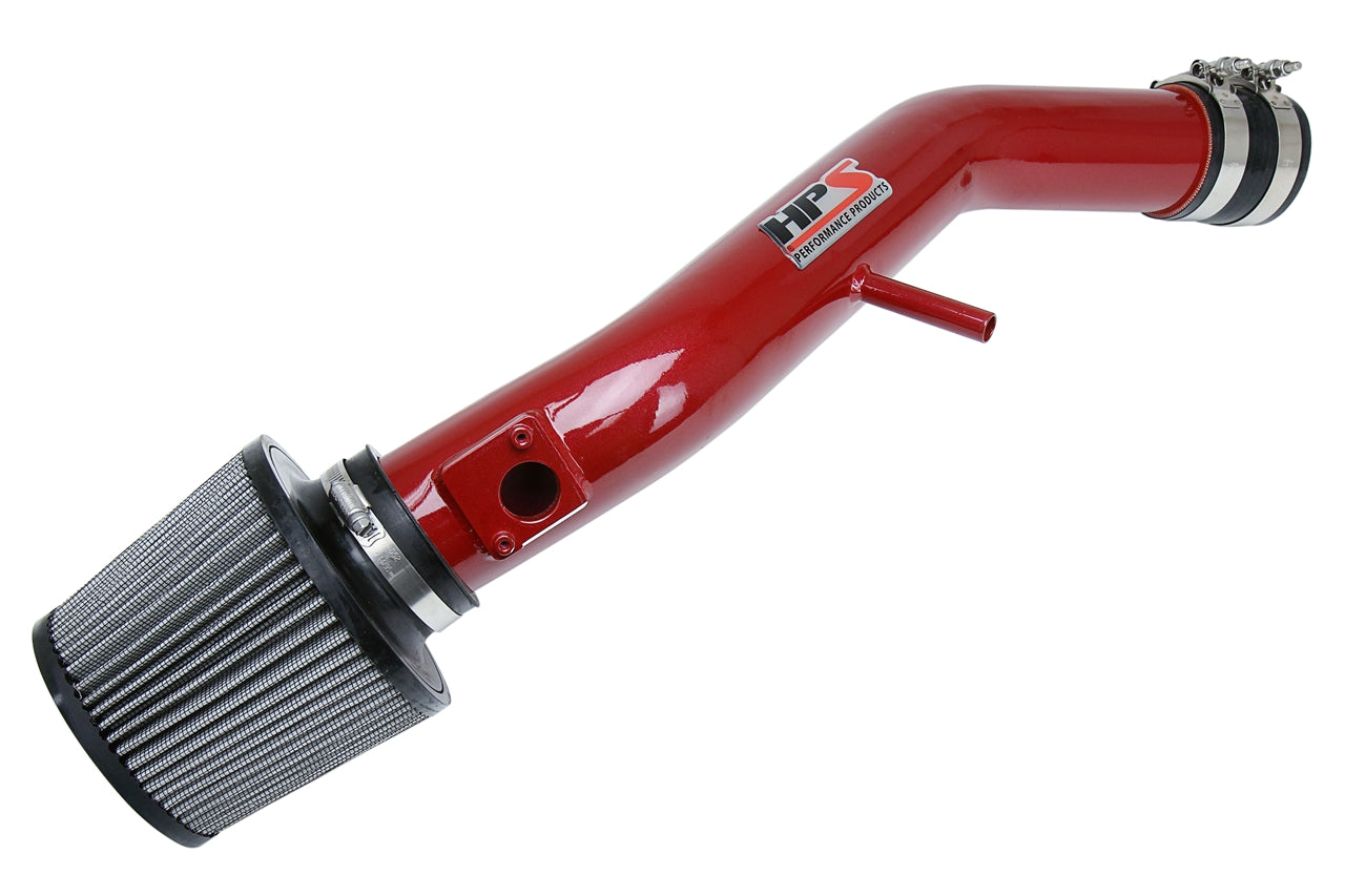 HPS Performance Air Intake Kit With Heat Shield 827-511R Red - 827-511R