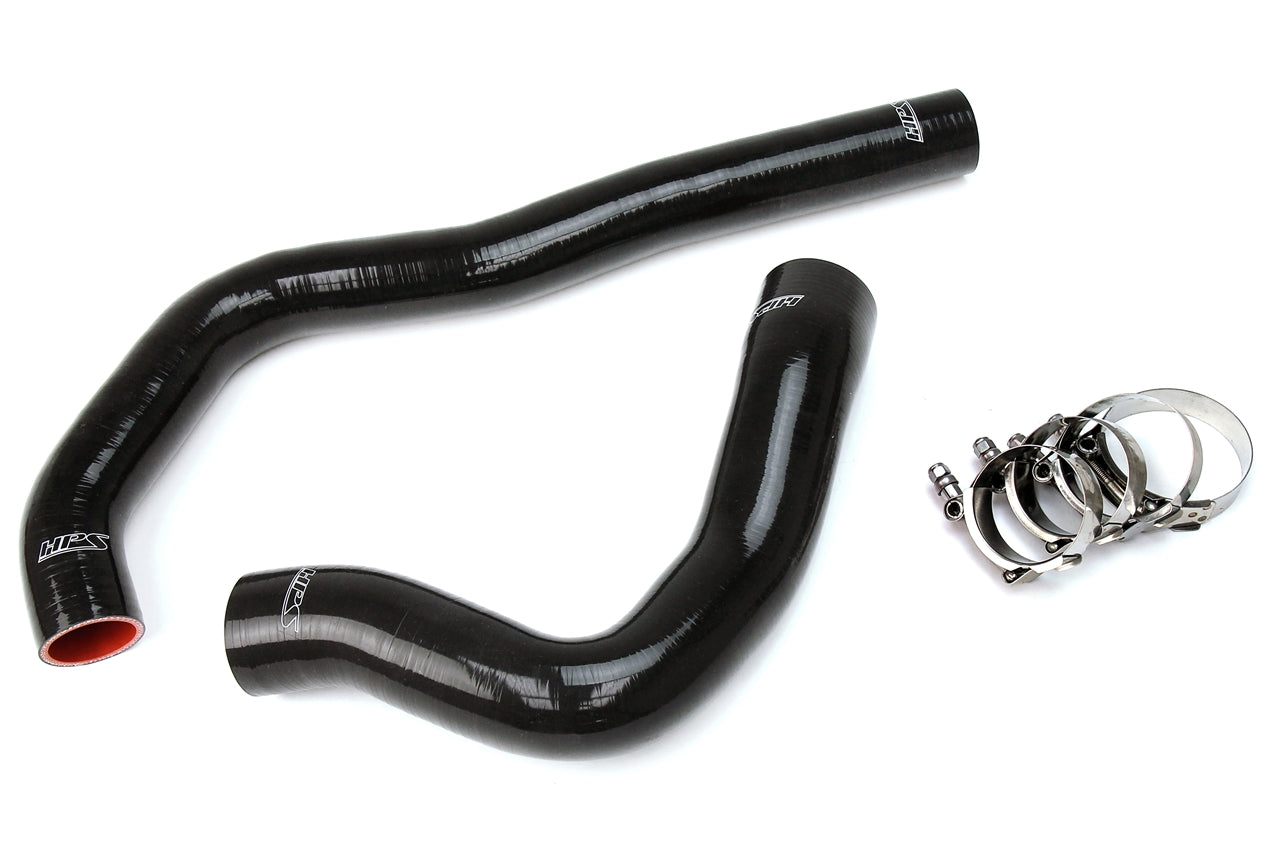HPS Performance Hps Silicone Radiator Coolant Hose Kit 57 1222 Blk Black - 57-1222-BLK