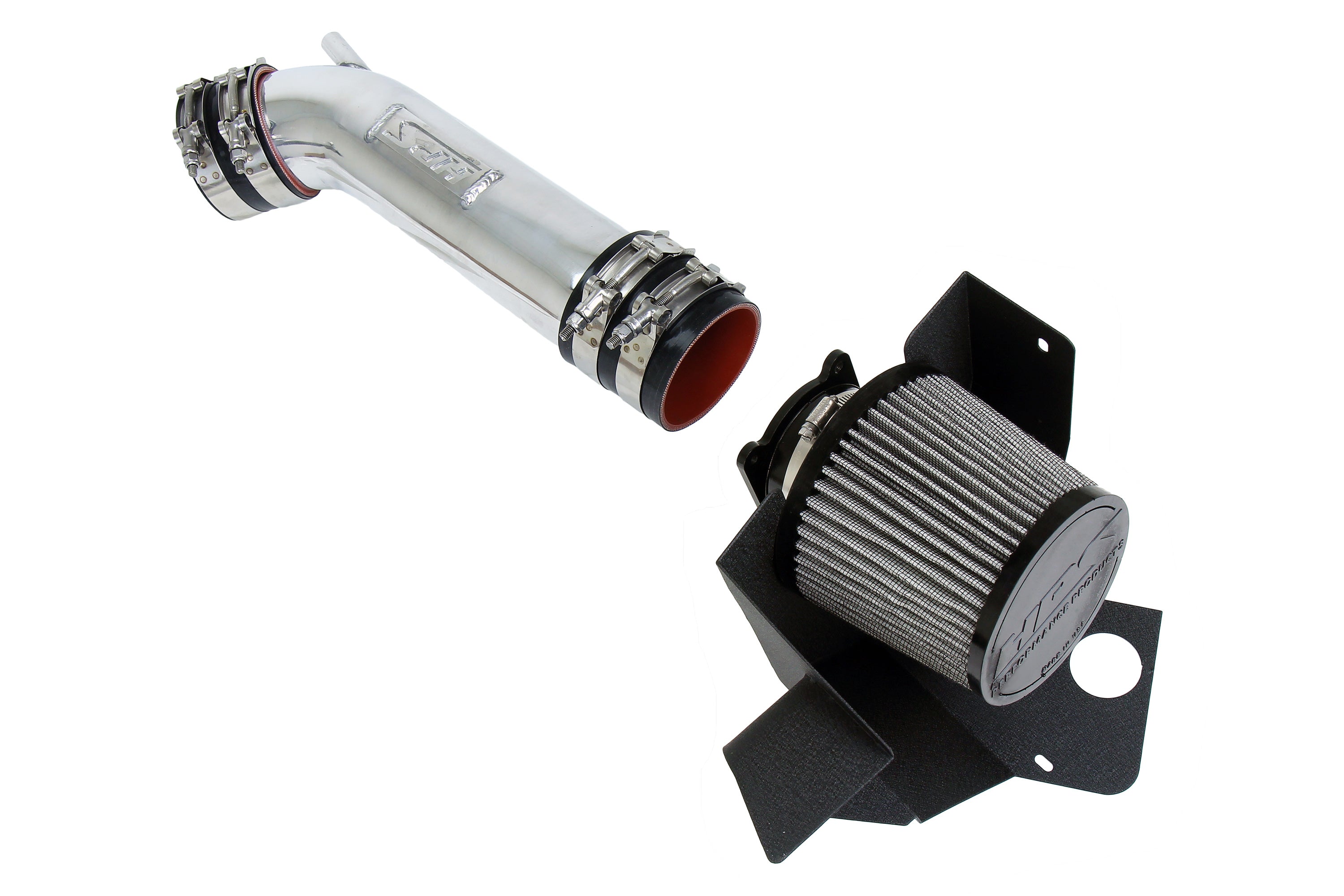 HPS Performance Air Intake Kit With Heat Shield 827-679P Polished - 827-679P