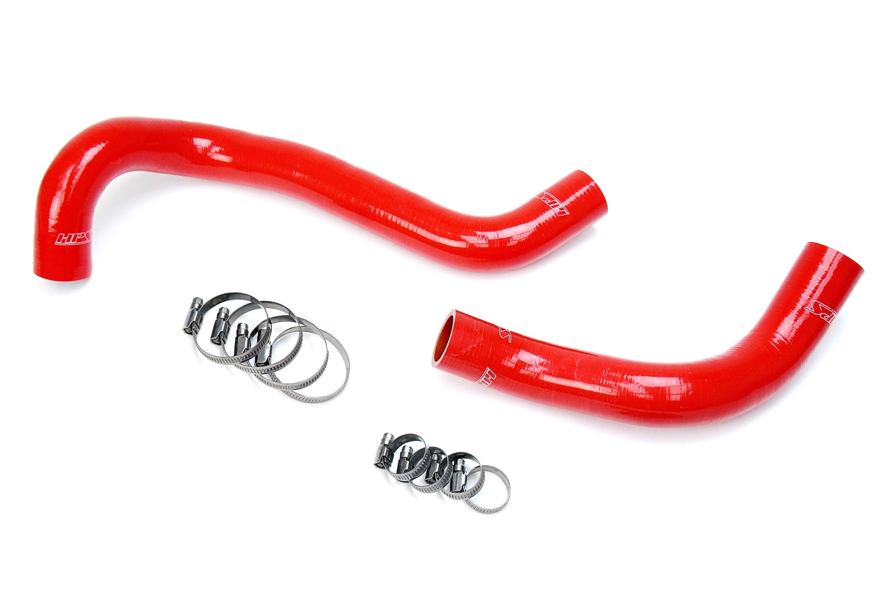 HPS Performance Hps Silicone Radiator Coolant Hose Kit 57 1303 Red Red - 57-1303-RED