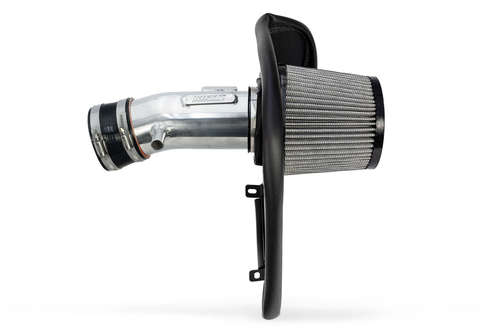 HPS Performance Air Intake Kit With Heat Shield 827-740P Polished - 827-740P