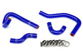 HPS Performance Hps Silicone Heater Coolant Hose Kit 57 1396 Blue Blue - 57-1396-BLUE